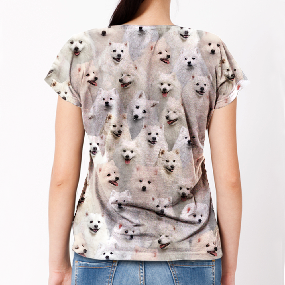 Vous aurez une bande de spitz japonais - T-Shirt V1