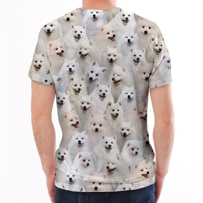 Vous aurez une bande de spitz japonais - T-Shirt V1