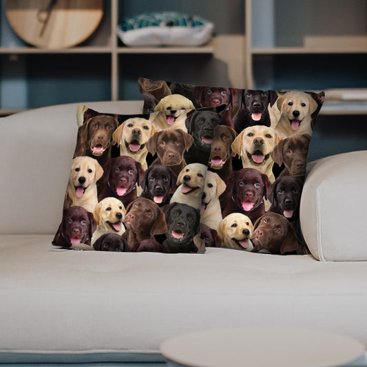 Sie werden einen Haufen Labradore haben – Kissenbezüge V1 (2er-Set)