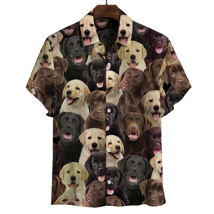 Du wirst einen Haufen Labradore haben - Shirt V1