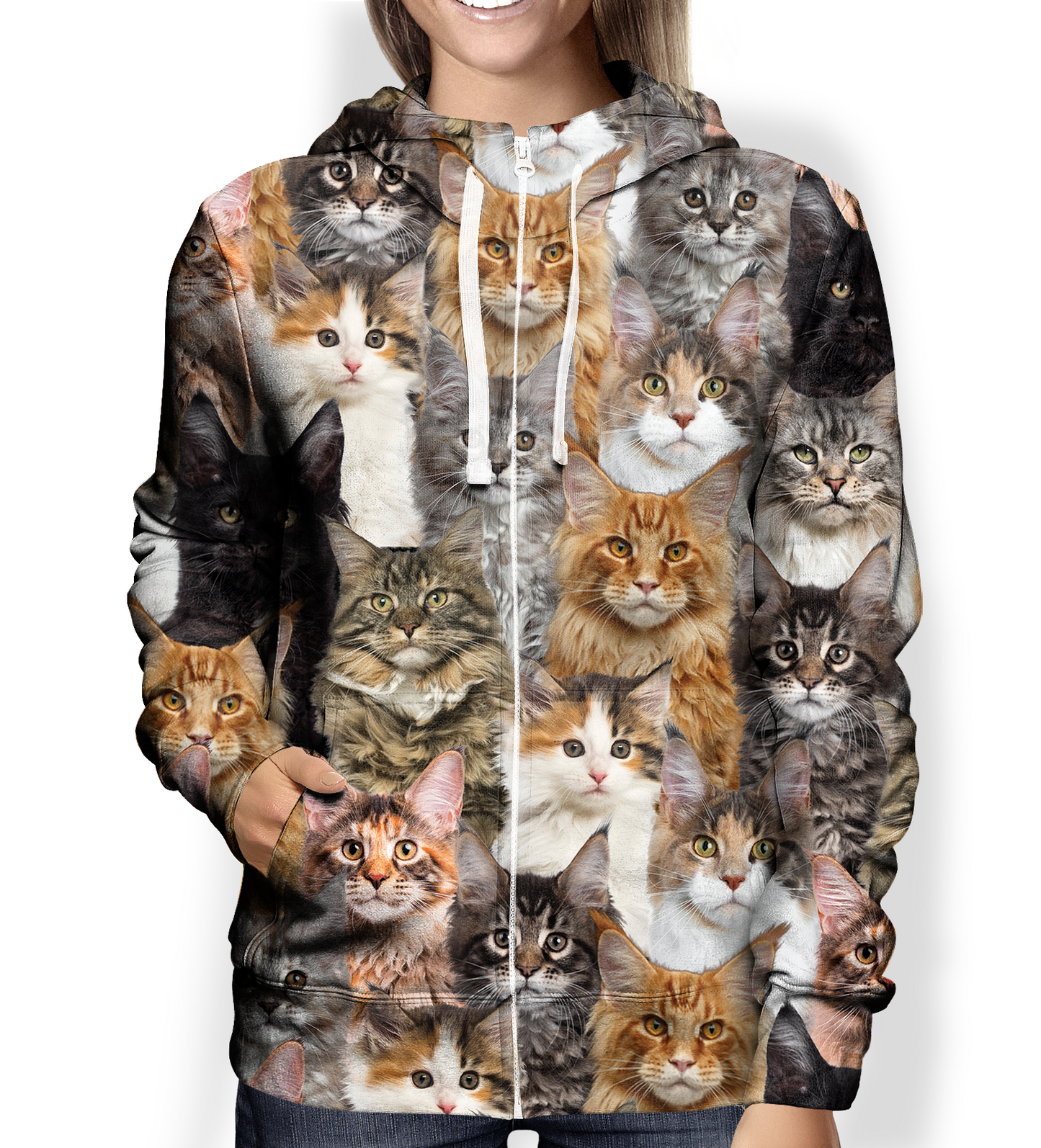 You Will Have A Bunch Of Maine Coon Cats - Hoodie V1