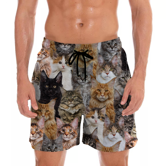 Vous aurez un groupe de chats Maine Coon - Shorts V1