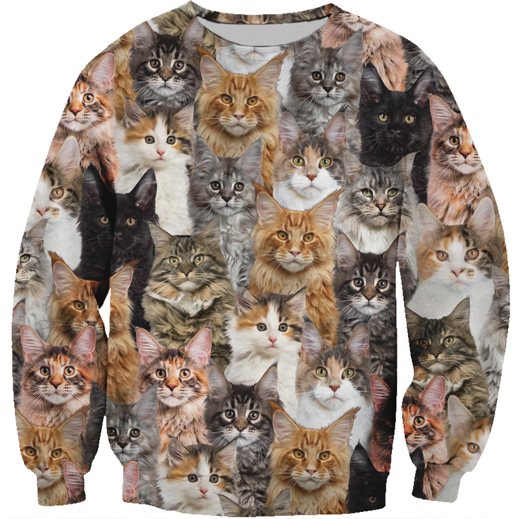 You Will Have A Bunch Of Maine Coon Cats - Sweatshirt V1