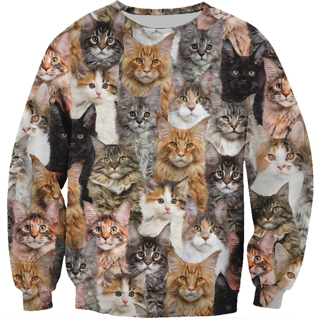 Sie werden einen Haufen Maine-Coon-Katzen haben - Sweatshirt V1