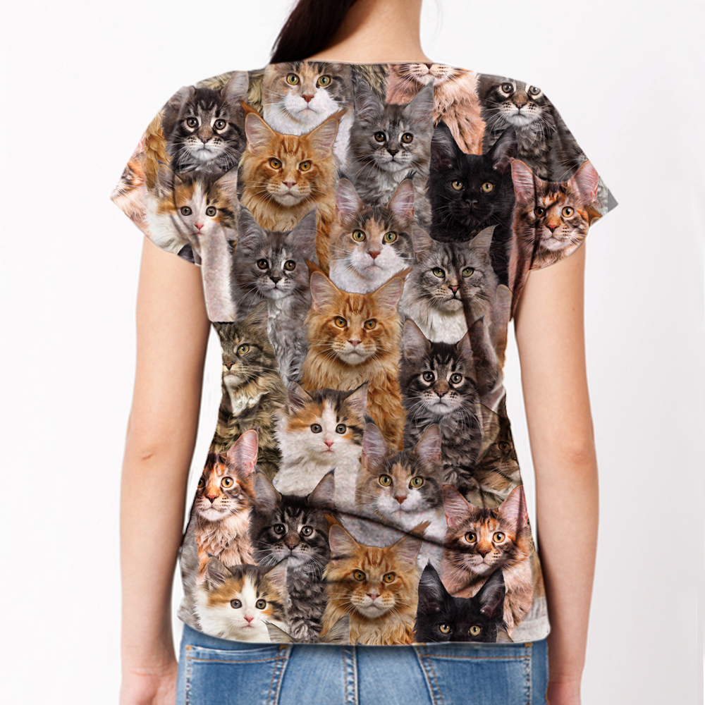 You Will Have A Bunch Of Maine Coon Cats - T-Shirt V1