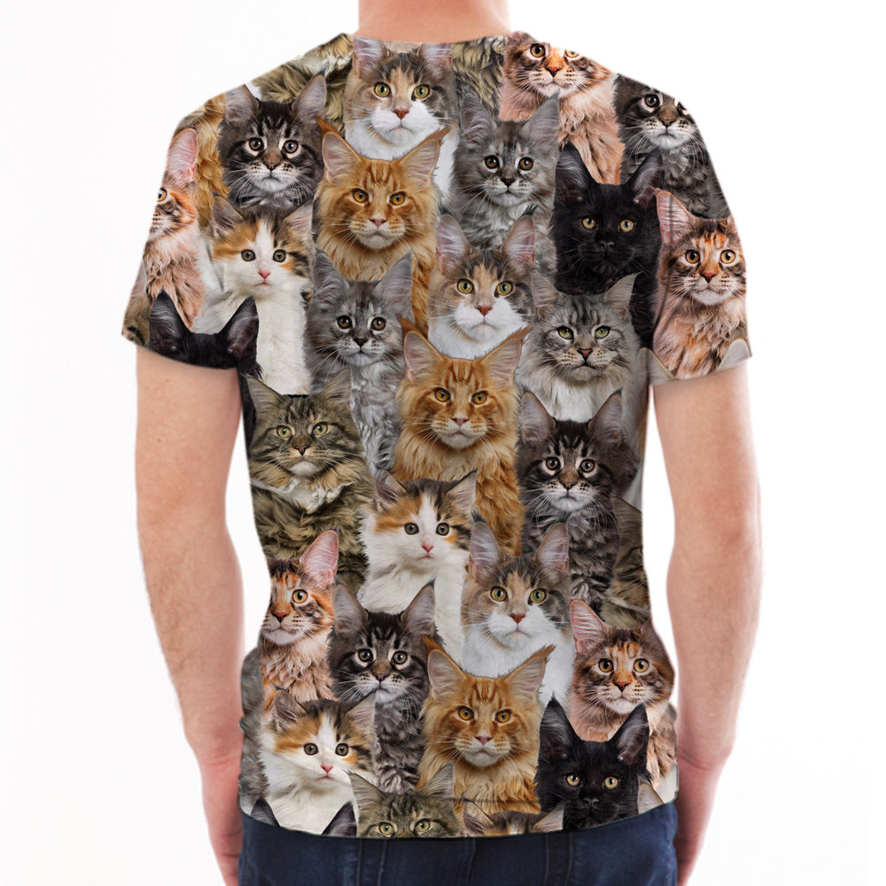 You Will Have A Bunch Of Maine Coon Cats - T-Shirt V1