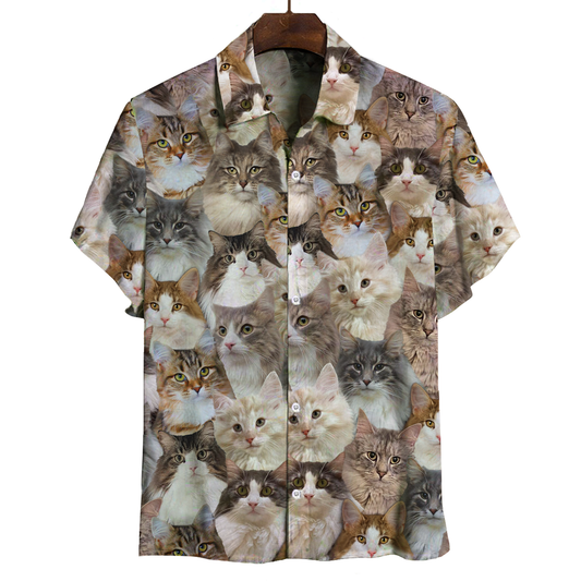 You Will Have A Bunch Of Norwegian Forest Cats - Shirt V1