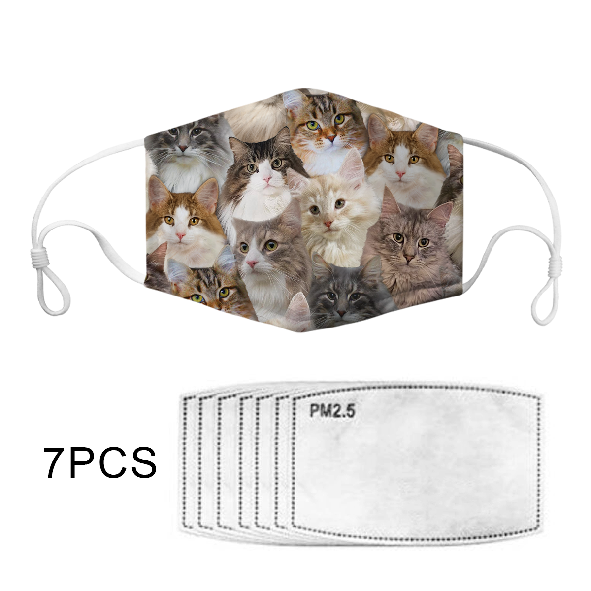 You Will Have A Bunch Of Norwegian Forest Cats F-Mask