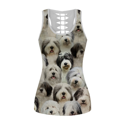 You Will Have A Bunch Of Old English Sheepdogs - Hollow Tank Top V1