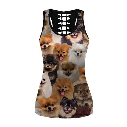 You Will Have A Bunch Of Pomeranians - Hollow Tank Top V1