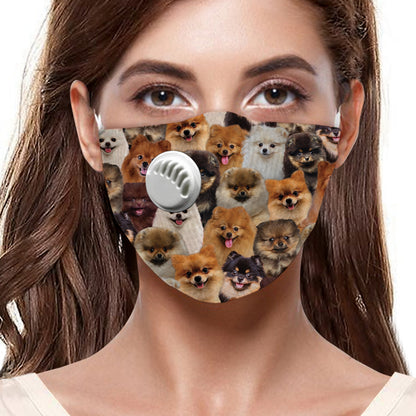 You Will Have A Bunch Of Pomeranians F-Mask
