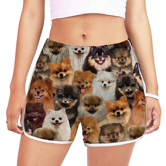 You Will Have A Bunch Of Pomeranians - Women's Running Shorts V1