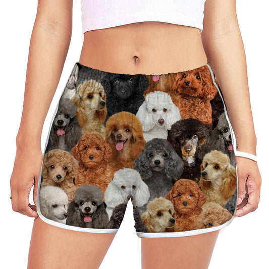 You Will Have A Bunch Of Poodles - Women's Running Shorts V1