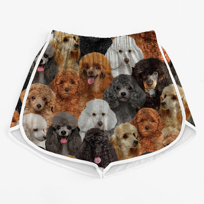 You Will Have A Bunch Of Poodles - Women's Running Shorts V1