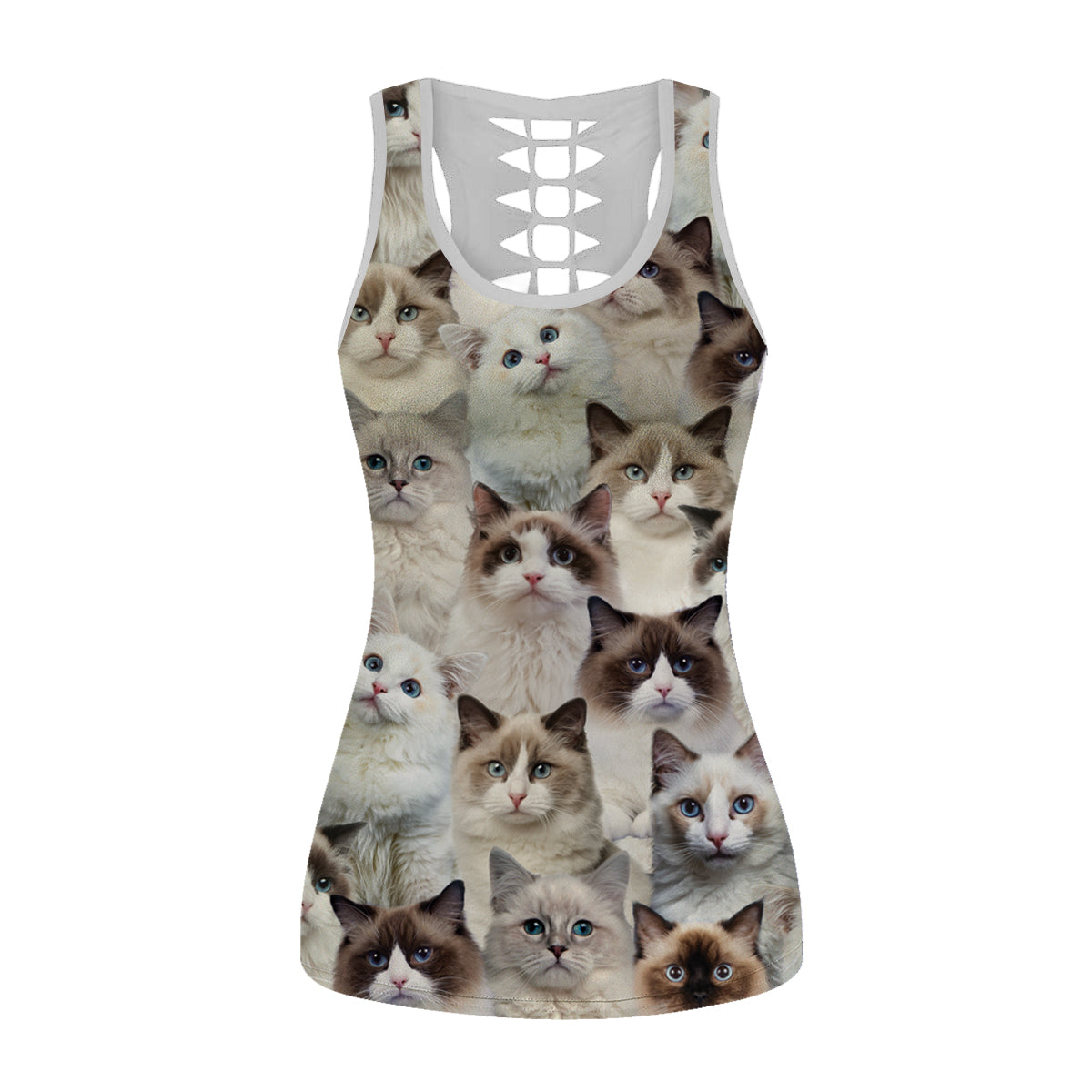You Will Have A Bunch Of Ragdoll Cats - Hollow Tank Top V1