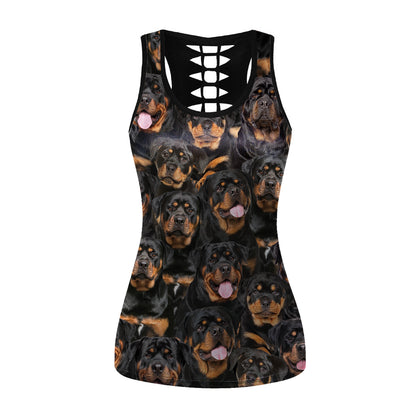 You Will Have A Bunch Of Rottweilers - Hollow Tank Top V1