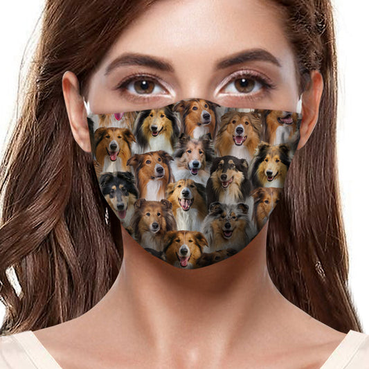 You Will Have A Bunch Of Rough Collies F-Mask