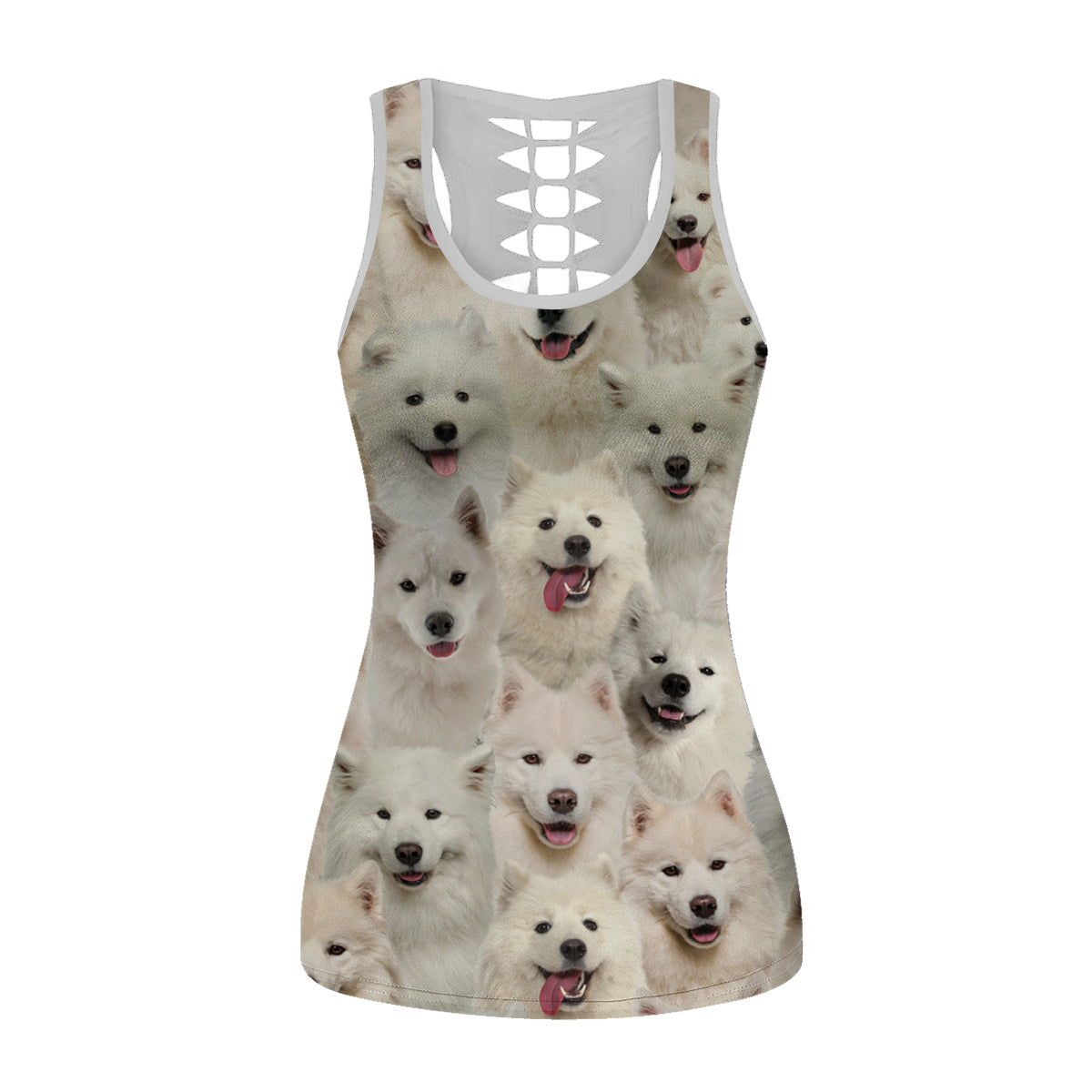 You Will Have A Bunch Of Samoyeds - Hollow Tank Top V1