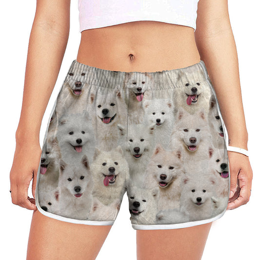You Will Have A Bunch Of Samoyeds - Women's Running Shorts V1