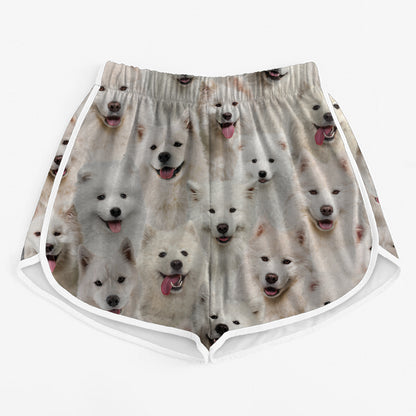 You Will Have A Bunch Of Samoyeds - Women's Running Shorts V1