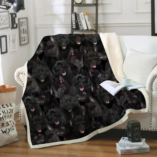 You Will Have A Bunch Of Schipperkes - Blanket V1