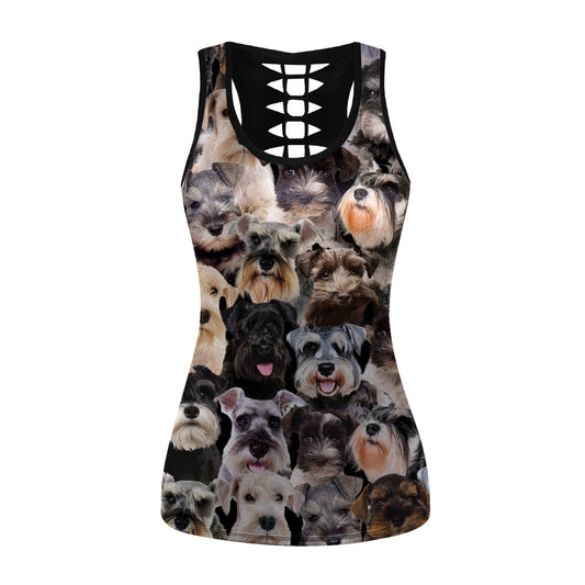 You Will Have A Bunch Of Schnauzers - Hollow Tank Top V1