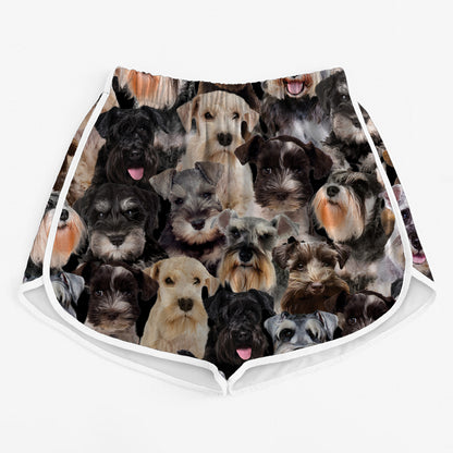 You Will Have A Bunch Of Schnauzers - Women's Running Shorts V1
