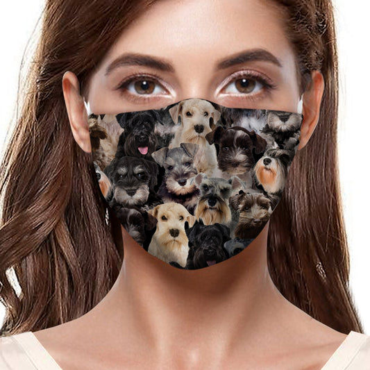 You Will Have A Bunch Of Schnauzers F-Mask