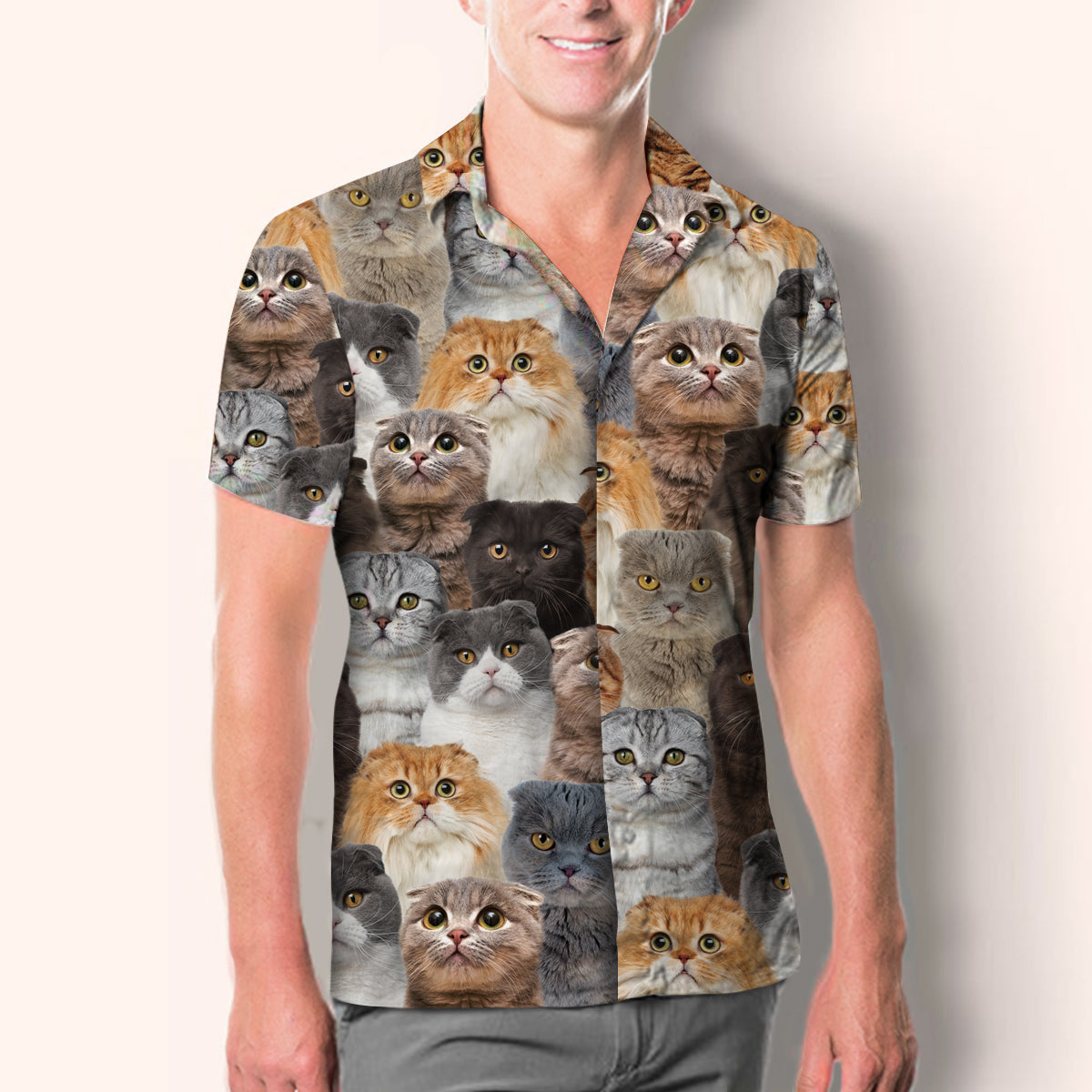 Sie werden einen Haufen Scottish Fold-Katzen haben - Shirt V1