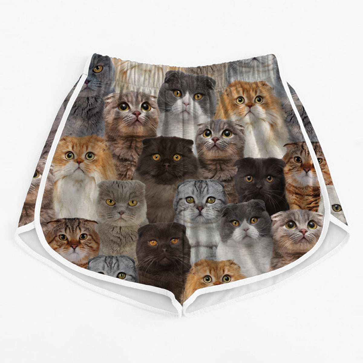 You Will Have A Bunch Of Scottish Fold Cats - Women's Running Shorts V1