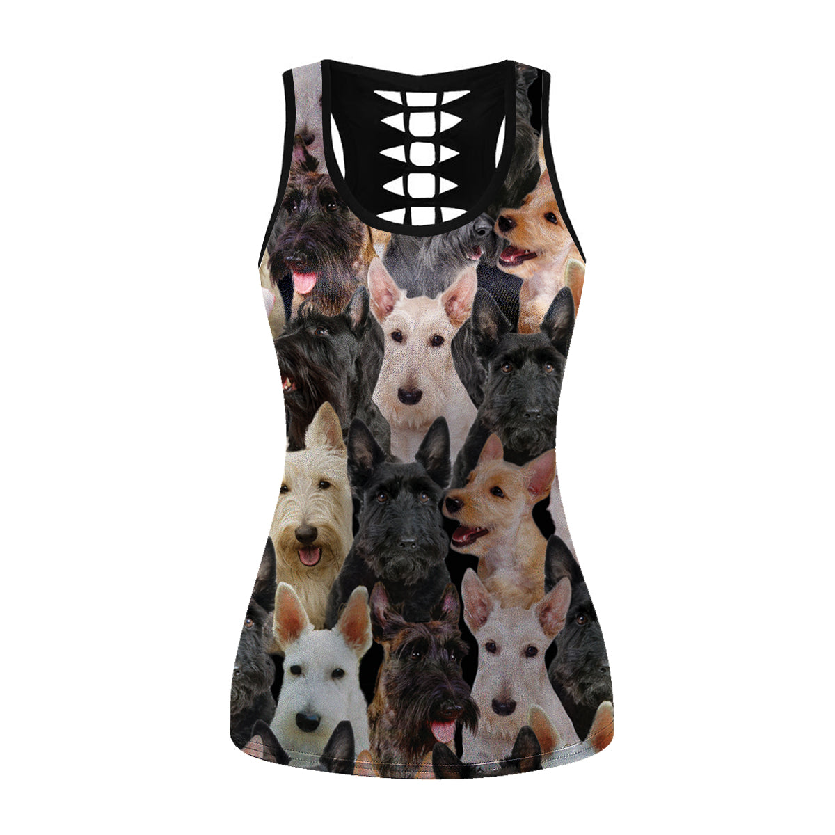 You Will Have A Bunch Of Scottish Terriers - Hollow Tank Top V1