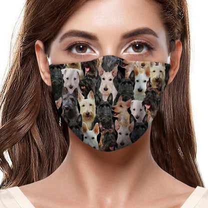 Vous aurez un tas de masques F de terriers écossais