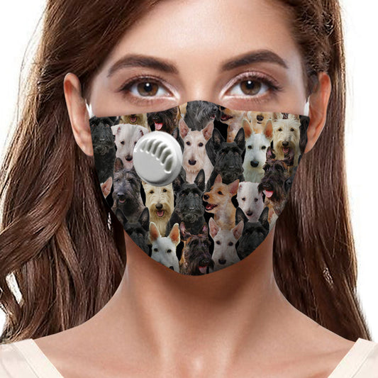 Sie werden einen Haufen Scottish Terrier F-Maske haben