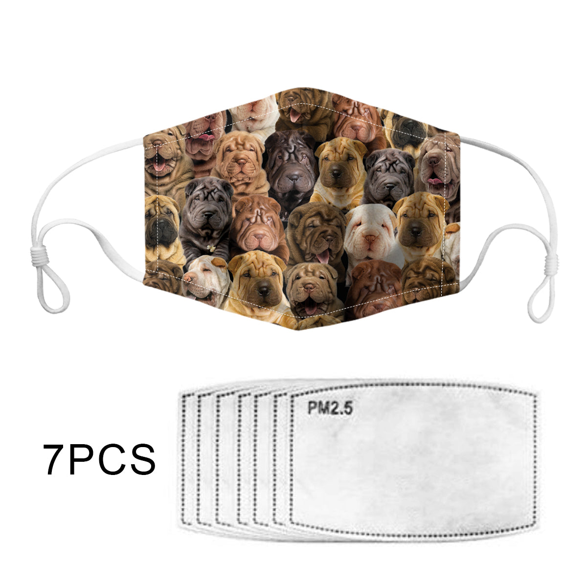 You Will Have A Bunch Of Shar Peis F-Mask