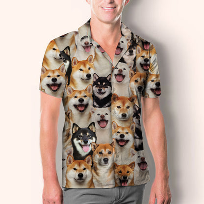 Vous aurez un tas de Shiba Inus - Chemise V1