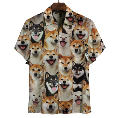 Vous aurez un tas de Shiba Inus - Chemise V1