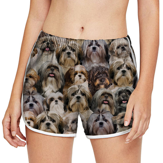 You Will Have A Bunch Of Shih Tzus - Women's Running Shorts V1