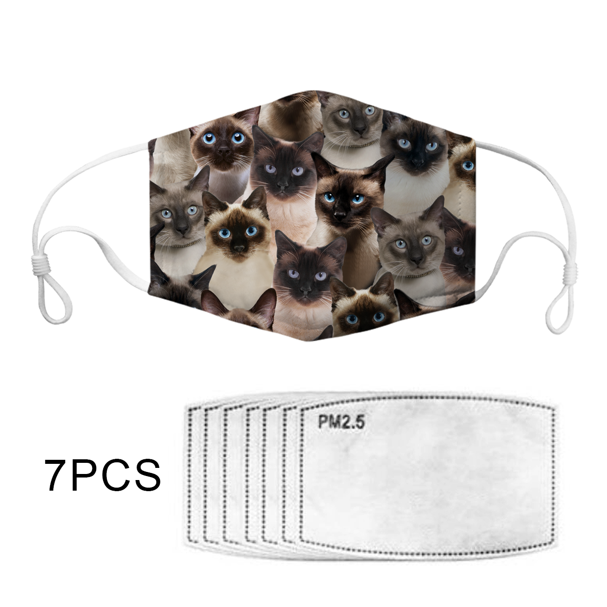 You Will Have A Bunch Of Siamese Cats F-Mask