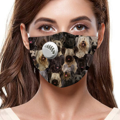 Sie werden einen Haufen Skye Terrier F-Maske haben
