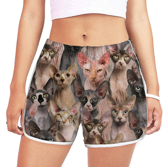 You Will Have A Bunch Of Sphynx Cats - Women's Running Shorts V1