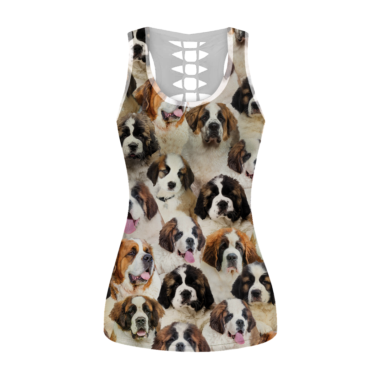 You Will Have A Bunch Of St. Bernards - Hollow Tank Top V1