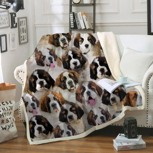 You Will Have A Bunch Of St. Bernards - Blanket V1