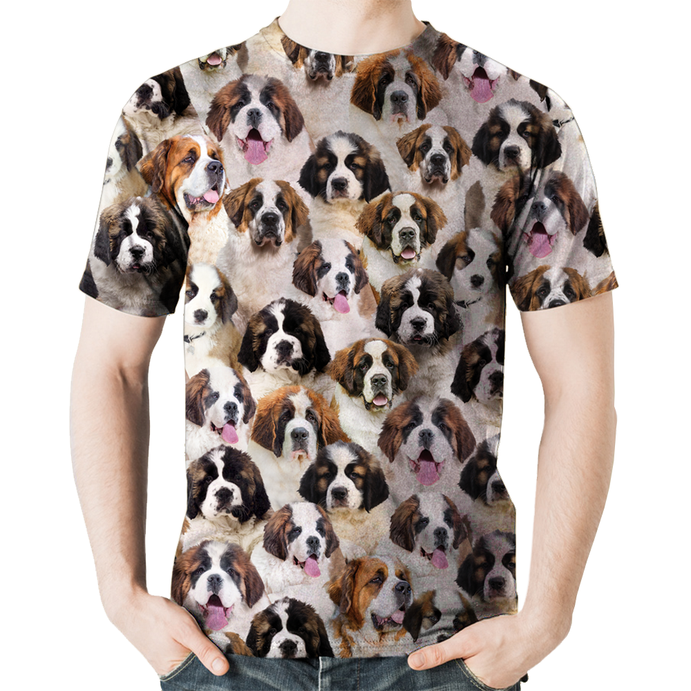 Vous aurez une bande de Saint-Bernard - T-Shirt V1