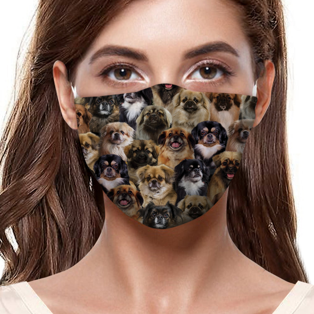 You Will Have A Bunch Of Tibetan Spaniels F-Mask
