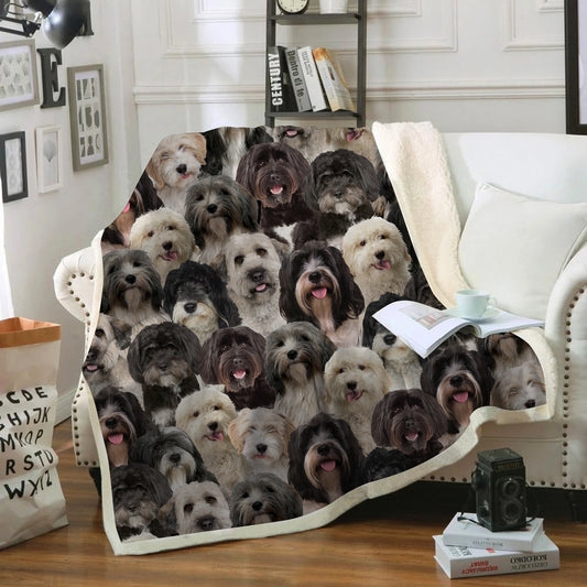 You Will Have A Bunch Of Tibetan Terriers - Blanket V1