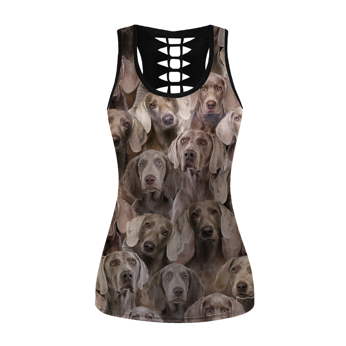 You Will Have A Bunch Of Weimaraners - Hollow Tank Top V1