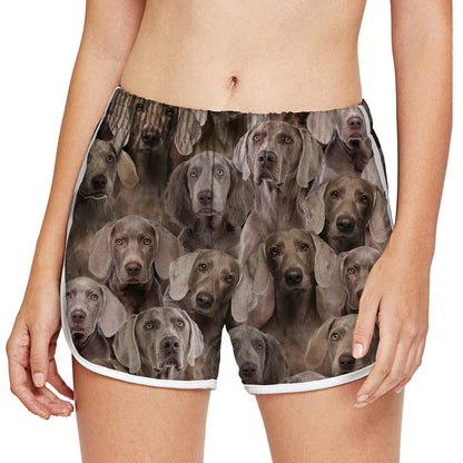 You Will Have A Bunch Of Weimaraners - Women's Running Shorts V1