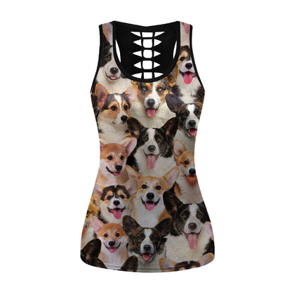 You Will Have A Bunch Of Welsh Corgies - Hollow Tank Top V1