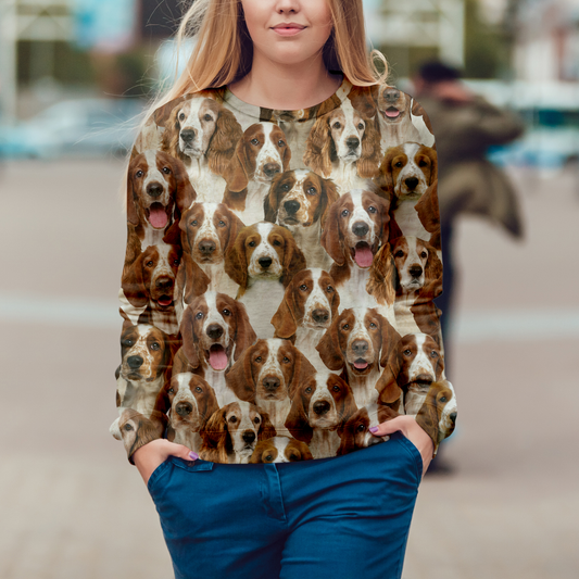 You Will Have A Bunch Of Welsh Springer Spaniels - Sweatshirt V1