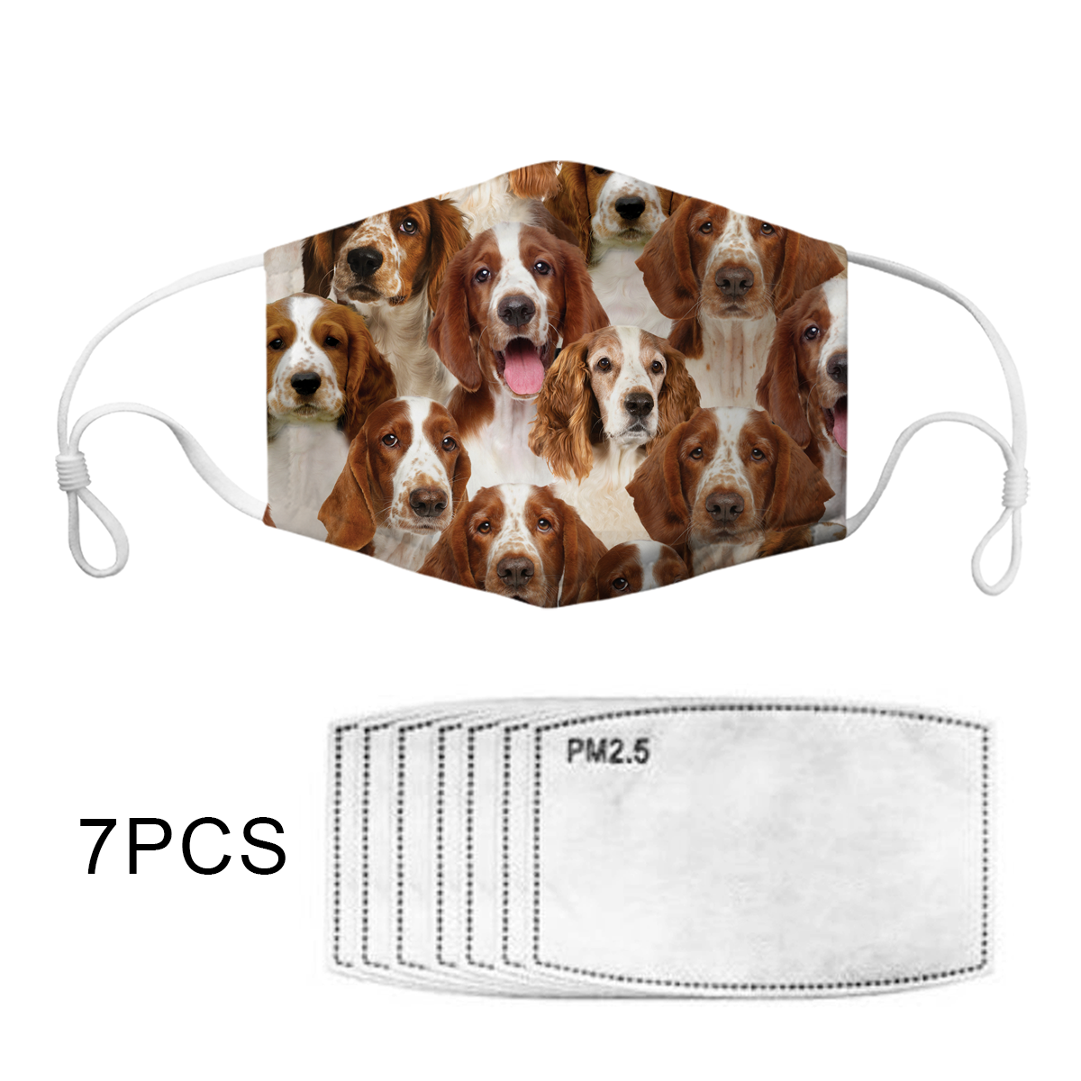 You Will Have A Bunch Of Welsh Springer Spaniels F-Mask